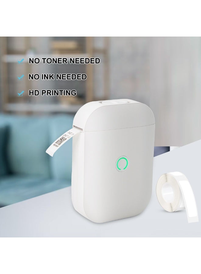 AiYin D11 Portable Thermal Label Maker, Bluetooth Connection, iOS and Android Compatible, Rechargeable,1500 mAh Battery,USB-C,Clothing,Jewelery,Home,Kitchen, Barcode,Support English and Arabic - Image 4